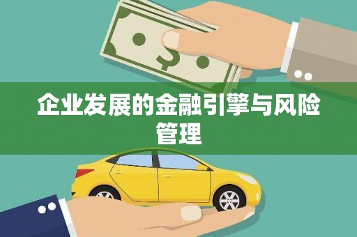 剑阁企业发展的金融引擎与风险管理