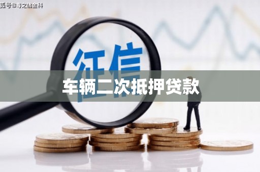 剑阁车辆二次抵押贷款