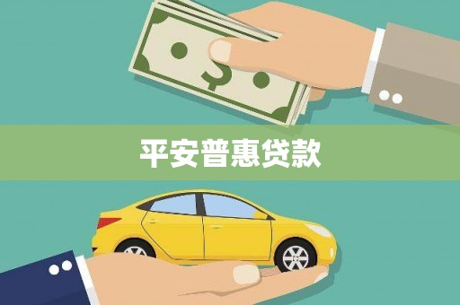 剑阁平安普惠贷款