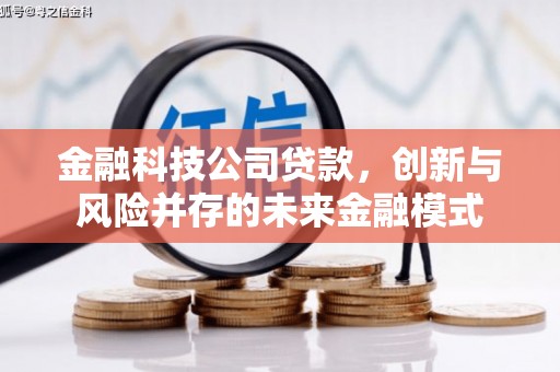 剑阁金融科技公司贷款，创新与风险并存的未来金融模式