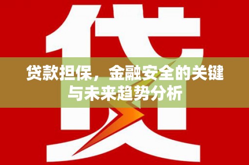 剑阁贷款担保，金融安全的关键与未来趋势分析