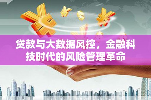 剑阁贷款与大数据风控，金融科技时代的风险管理革命