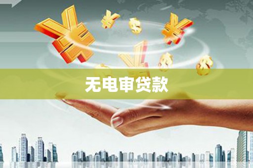 剑阁无电审贷款
