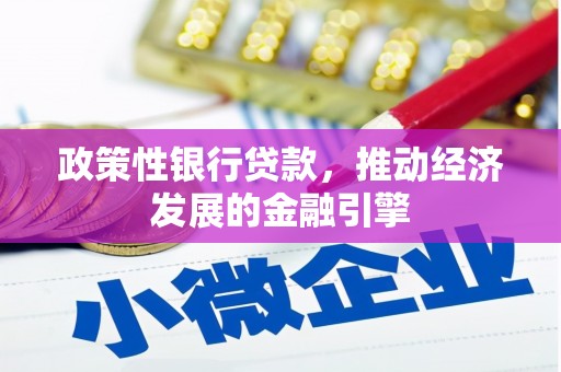 剑阁政策性银行贷款，推动经济发展的金融引擎