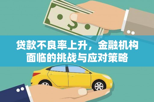 剑阁贷款不良率上升，金融机构面临的挑战与应对策略