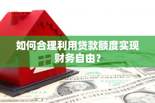 剑阁如何合理利用贷款额度实现财务自由？