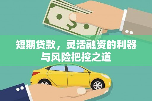 剑阁短期贷款，灵活融资的利器与风险把控之道