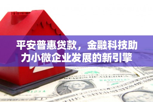 剑阁平安普惠贷款，金融科技助力小微企业发展的新引擎