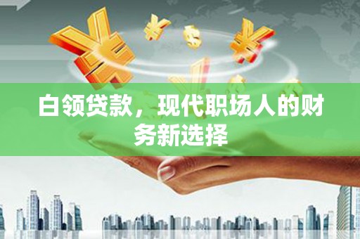 剑阁白领贷款，现代职场人的财务新选择