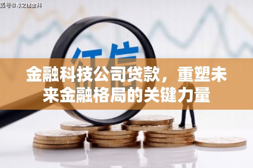 剑阁金融科技公司贷款，重塑未来金融格局的关键力量