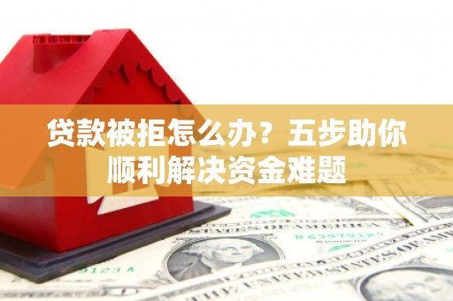 剑阁贷款被拒怎么办？五步助你顺利解决资金难题