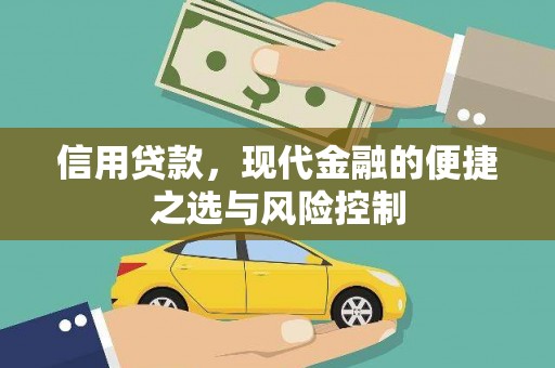 剑阁信用贷款，现代金融的便捷之选与风险控制