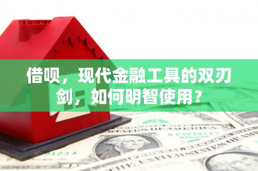 剑阁借呗，现代金融工具的双刃剑，如何明智使用？
