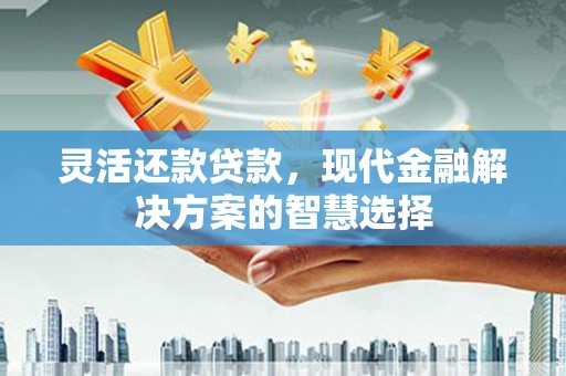 剑阁灵活还款贷款，现代金融解决方案的智慧选择