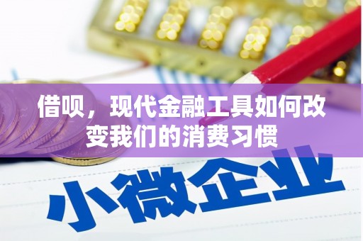 剑阁借呗，现代金融工具如何改变我们的消费习惯