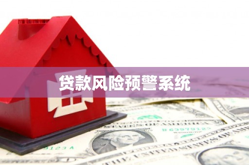 剑阁贷款风险预警系统