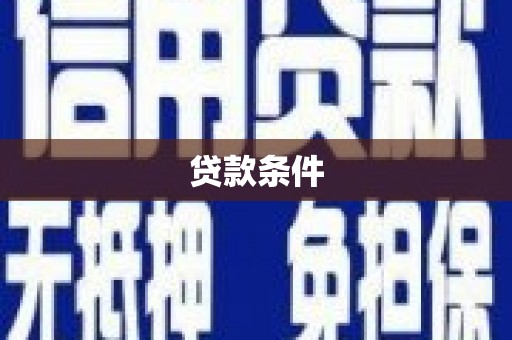 剑阁贷款条件