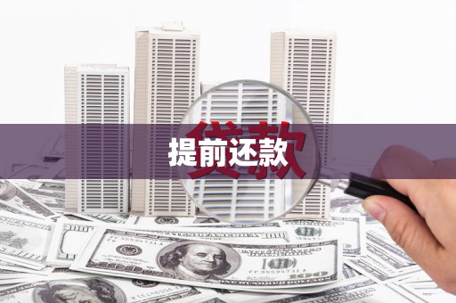 剑阁提前还款