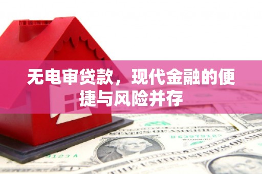 剑阁无电审贷款，现代金融的便捷与风险并存