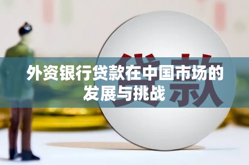 剑阁外资银行贷款在中国市场的发展与挑战