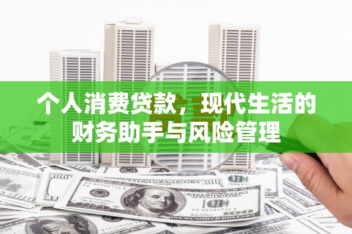 剑阁个人消费贷款，现代生活的财务助手与风险管理