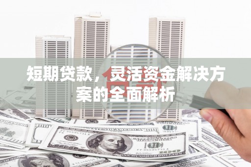 剑阁短期贷款，灵活资金解决方案的全面解析