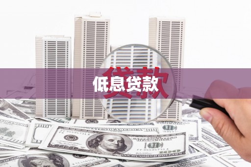 剑阁低息贷款