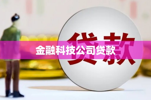 剑阁金融科技公司贷款
