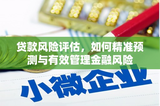 剑阁贷款风险评估，如何精准预测与有效管理金融风险