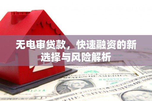 剑阁无电审贷款，快速融资的新选择与风险解析