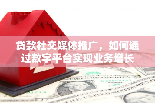 剑阁贷款社交媒体推广，如何通过数字平台实现业务增长