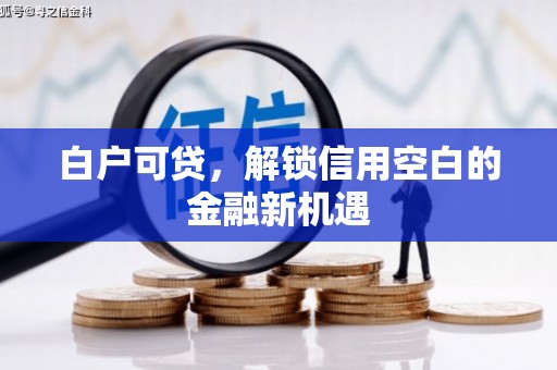 剑阁白户可贷，解锁信用空白的金融新机遇
