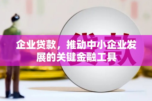 剑阁企业贷款，推动中小企业发展的关键金融工具