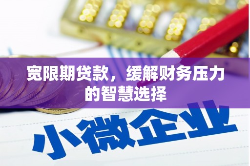 剑阁宽限期贷款，缓解财务压力的智慧选择