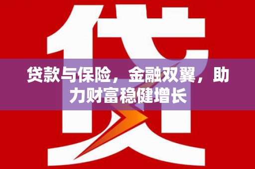 剑阁贷款与保险，金融双翼，助力财富稳健增长