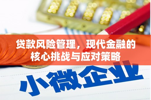 剑阁贷款风险管理，现代金融的核心挑战与应对策略