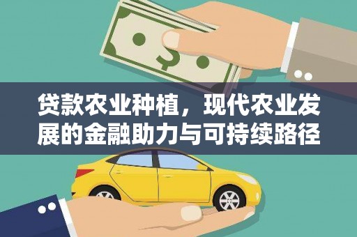 剑阁贷款农业种植，现代农业发展的金融助力与可持续路径