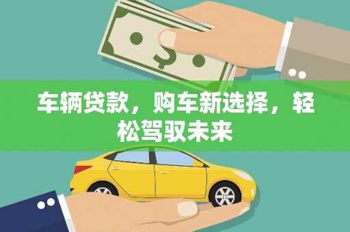 剑阁车辆贷款，购车新选择，轻松驾驭未来