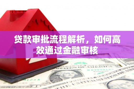 剑阁贷款审批流程解析，如何高效通过金融审核