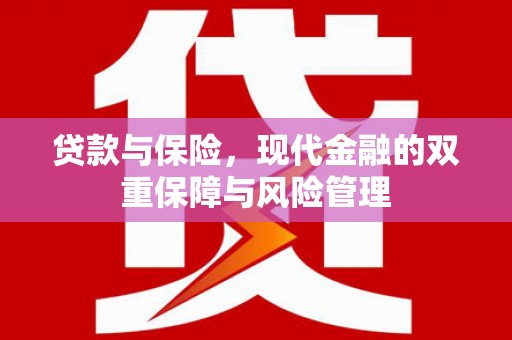 剑阁贷款与保险，现代金融的双重保障与风险管理