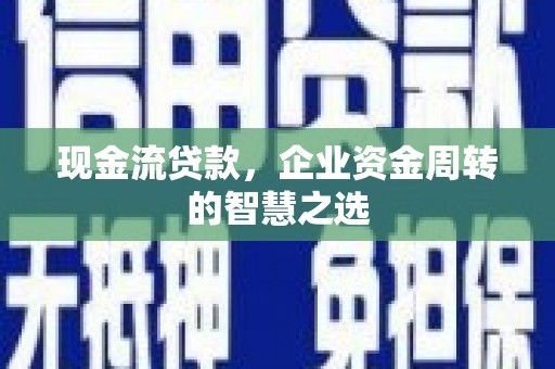 剑阁现金流贷款，企业资金周转的智慧之选