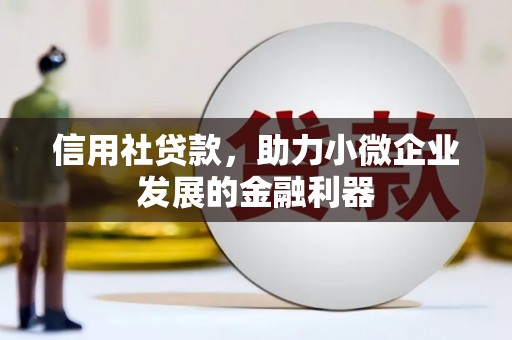 剑阁信用社贷款，助力小微企业发展的金融利器