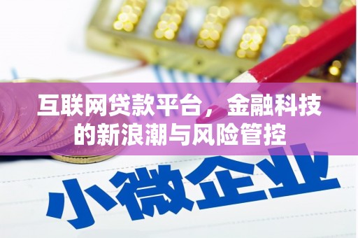 剑阁互联网贷款平台，金融科技的新浪潮与风险管控