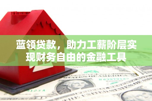 剑阁蓝领贷款，助力工薪阶层实现财务自由的金融工具