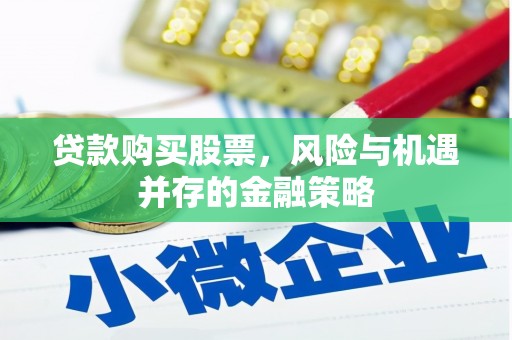 剑阁贷款购买股票，风险与机遇并存的金融策略