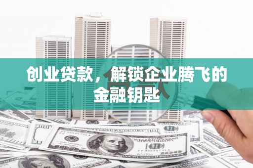 剑阁创业贷款，解锁企业腾飞的金融钥匙