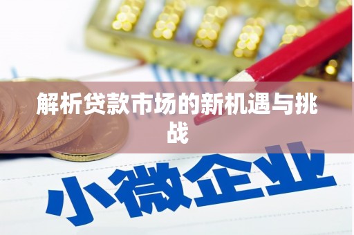 剑阁解析贷款市场的新机遇与挑战
