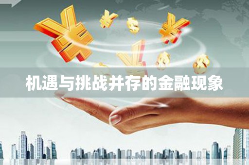 剑阁机遇与挑战并存的金融现象